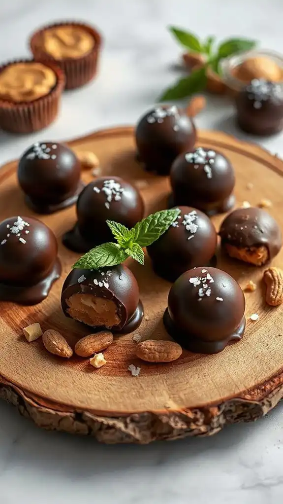 peanut butter dessert balls
