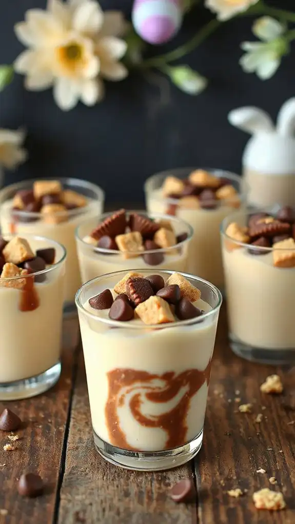 peanut butter dessert shots