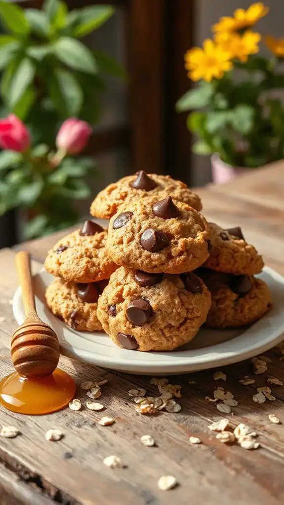 peanut butter oatmeal cookies
