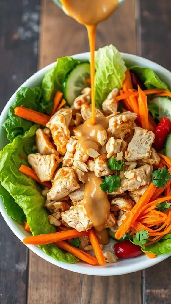 peanut chicken salad recipe
