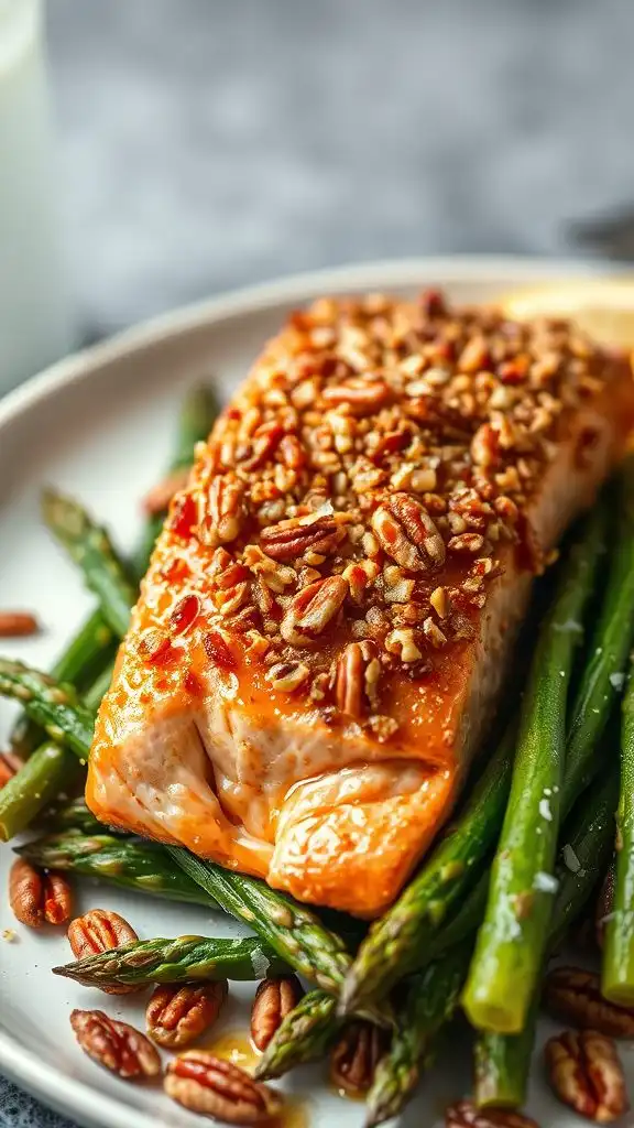 pecan crusted salmon recipe
