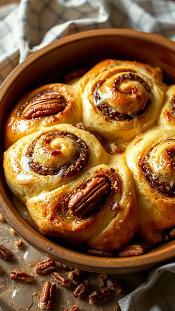 pecan praline sweet rolls