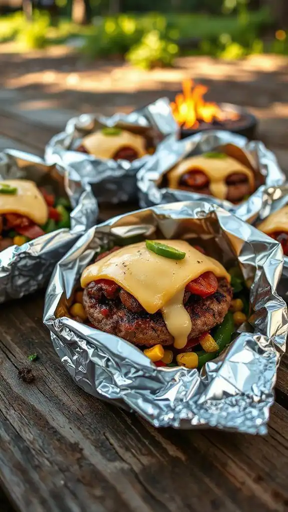 pepper jack burger foil packs pepper jack burger foil packs