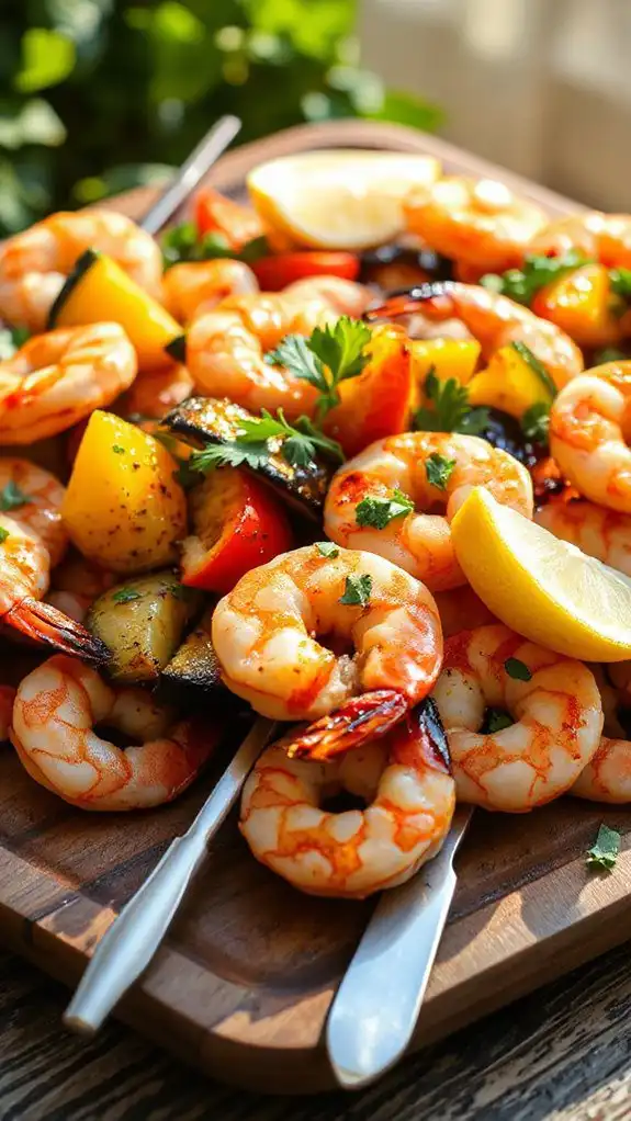 perfectly grilled shrimp timing