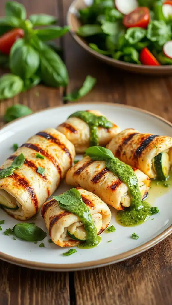 pesto drizzle enhances flavor pesto drizzle enhances flavor