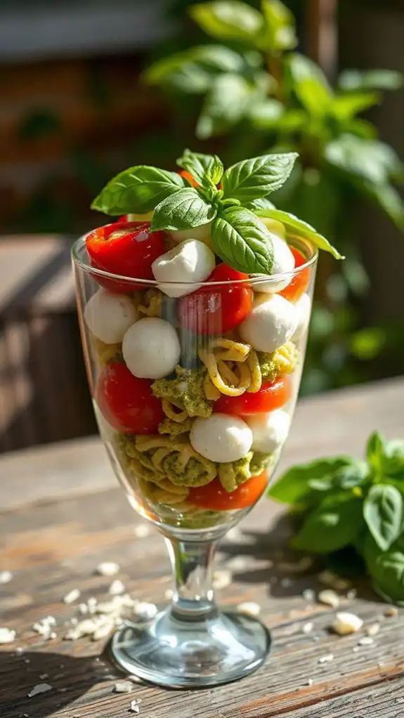pesto pasta salad delight