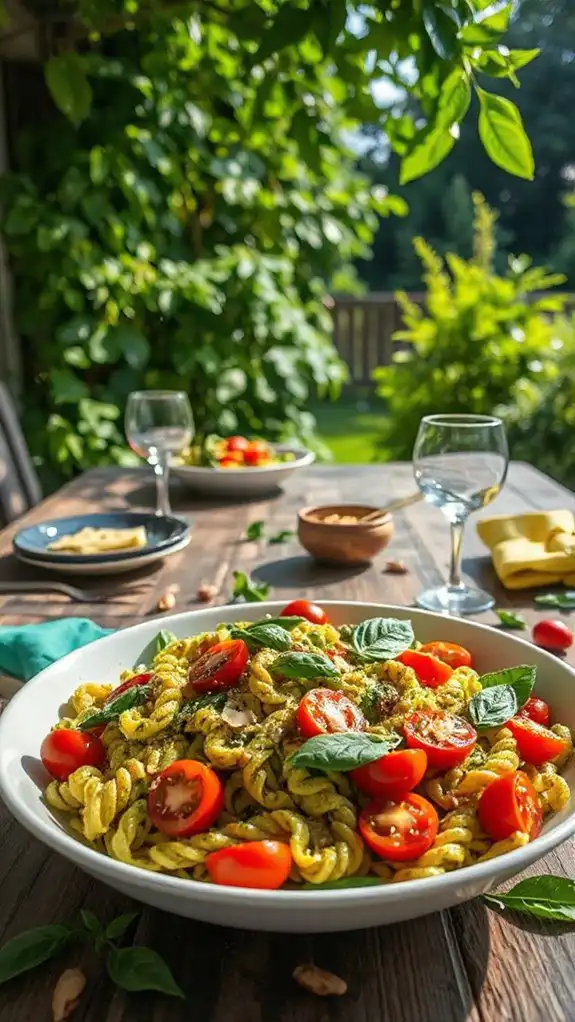 pesto pasta salad recipe