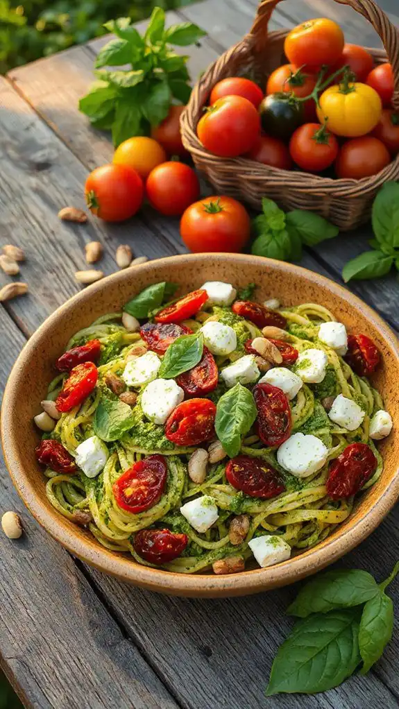 pesto pasta salad recipe