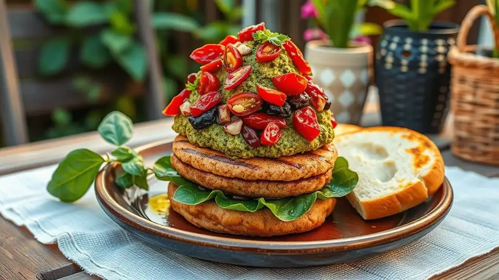 pesto turkey burgers recipe