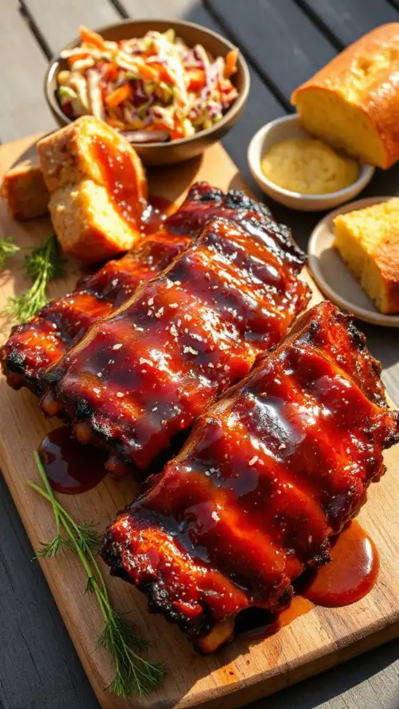 pickle brined barbecue ribs