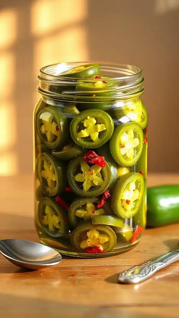 pickled jalape os with spice