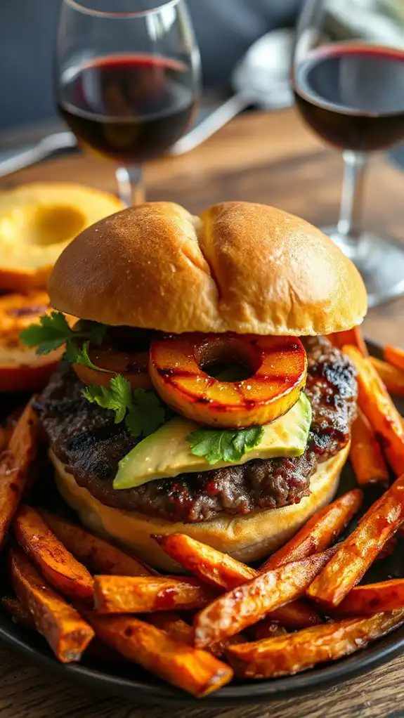 pineapple infused teriyaki burger pineapple infused teriyaki burger