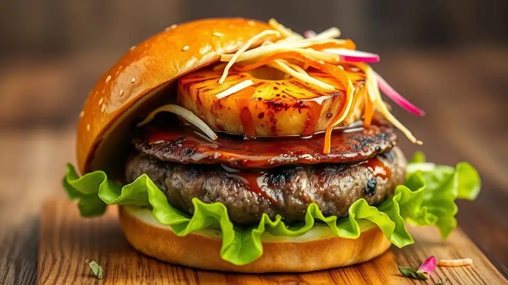 pineapple teriyaki burger recipe