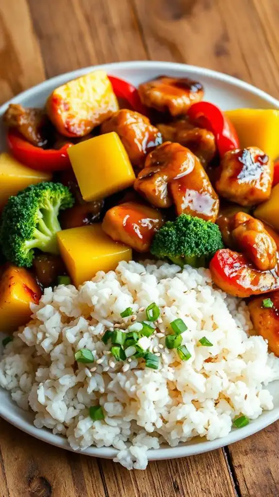 pineapple teriyaki chicken stir fry pineapple teriyaki chicken stir fry