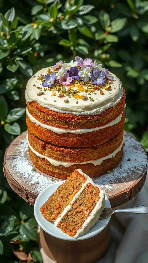 pistachio carrot cake recipe