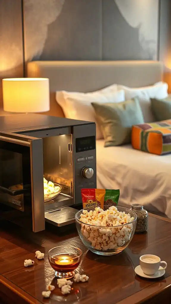 popcorn made in microwave