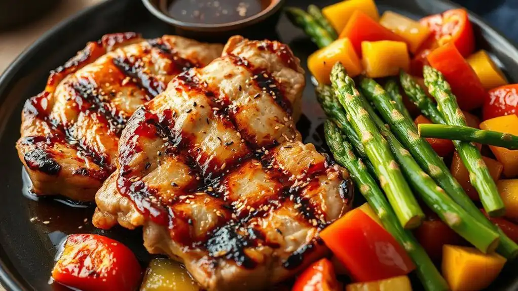 pork chops with sauce pork chops with sauce