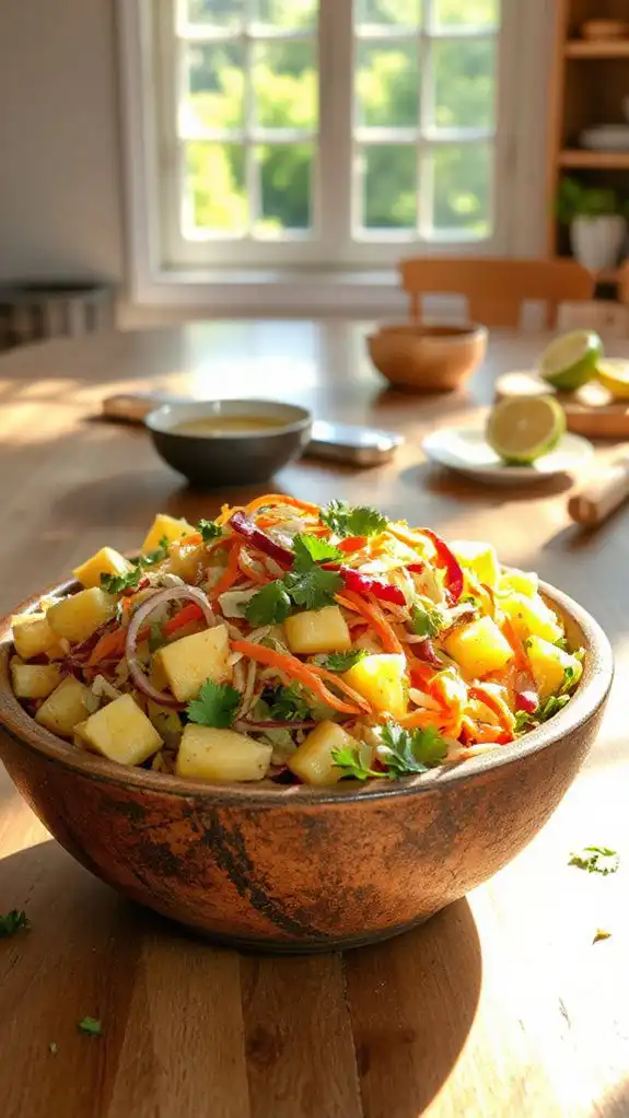 prepare pineapple slaw recipe prepare pineapple slaw recipe