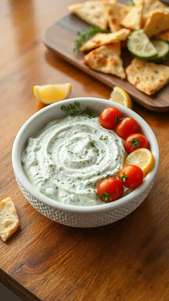 prepare tzatziki sauce recipe