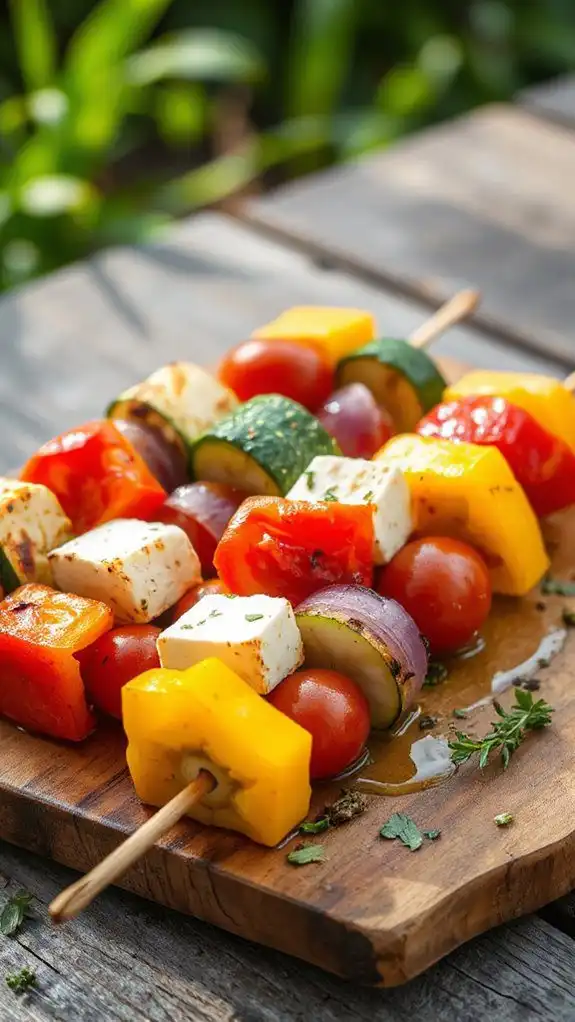 prepare vegetables for skewers prepare vegetables for skewers