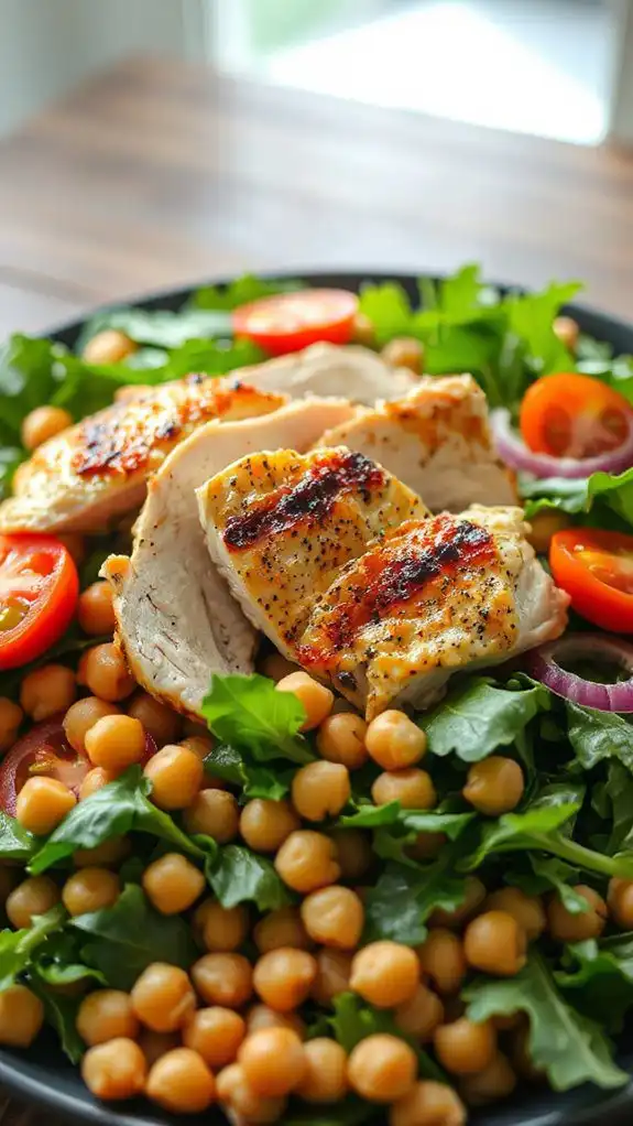 protein packed salad recipe