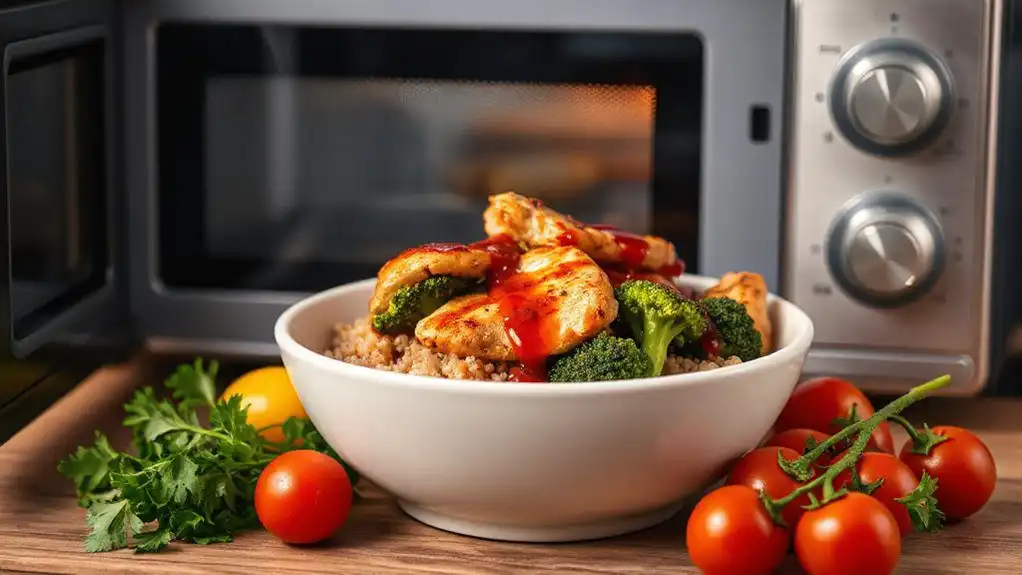 protein rich microwave meals