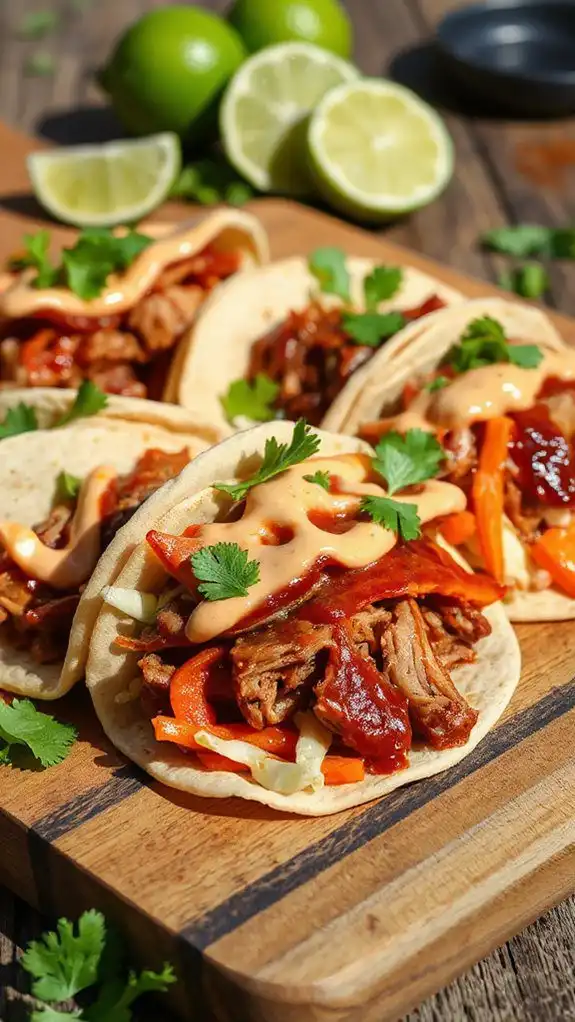 pulled pork taco delight pulled pork taco delight
