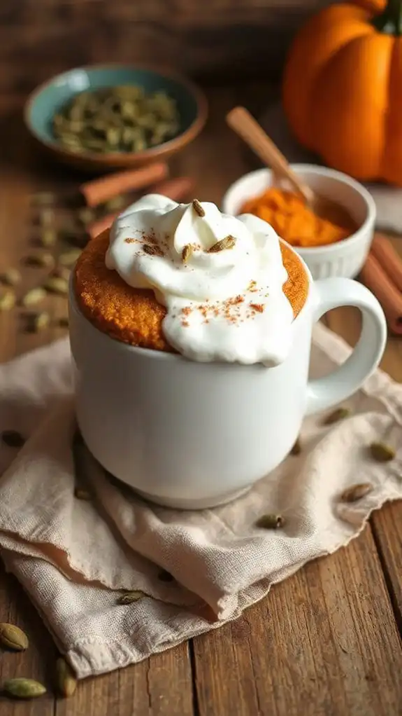 pumpkin spice microwave dessert pumpkin spice microwave dessert