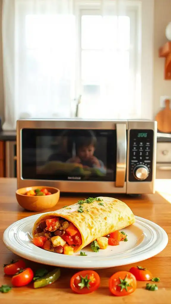 quick and easy burrito