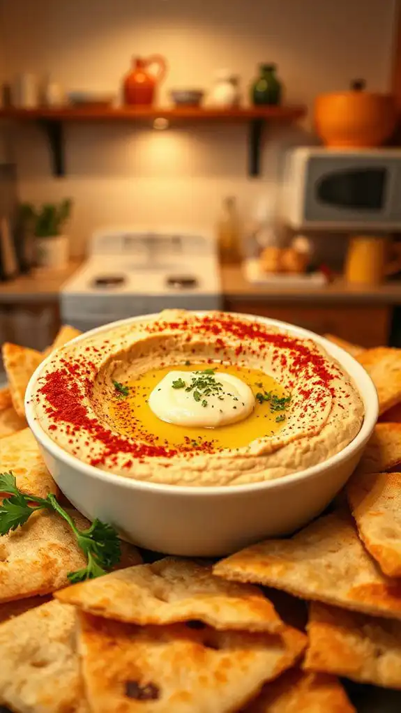 quick and easy hummus