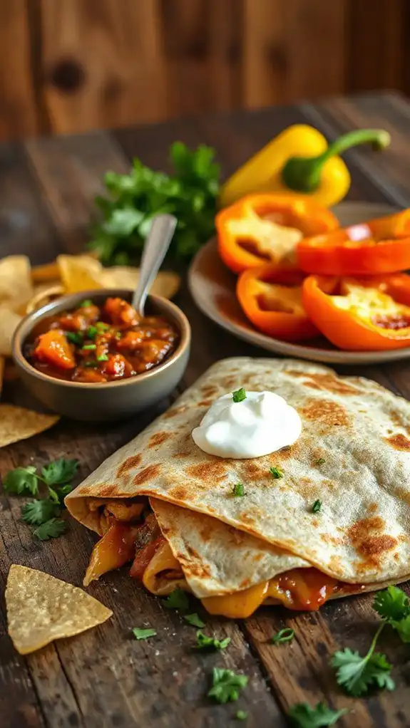 quick and easy quesadillas
