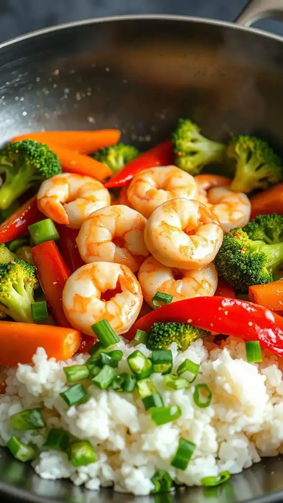 quick and easy shrimp stir fry