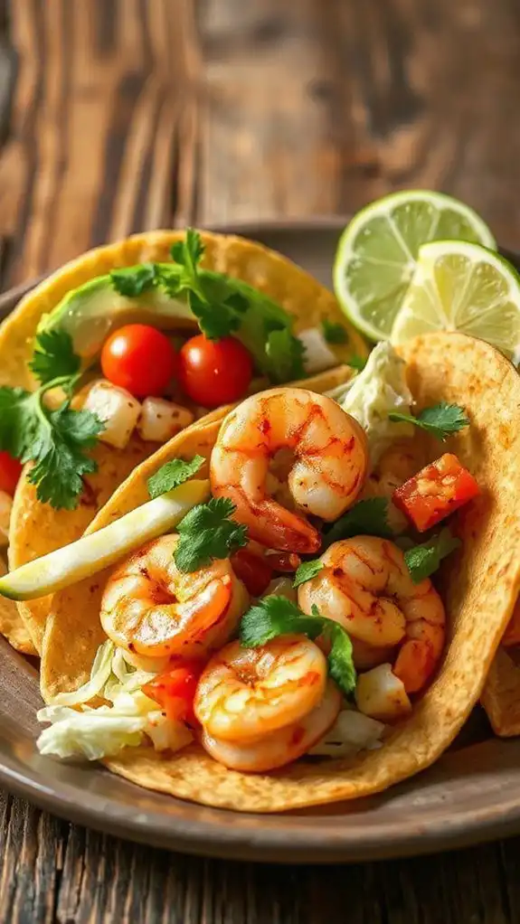 quick and easy shrimp tacos