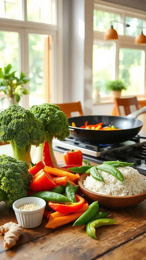 quick and healthy vegetable stir fry
