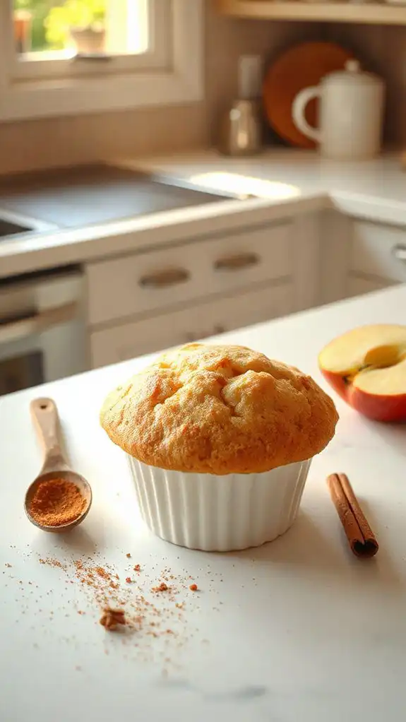 quick apple cinnamon muffin quick apple cinnamon muffin