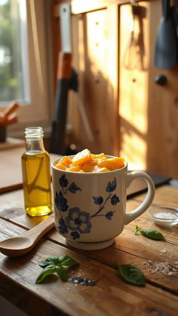 quick cheesy microwave meal