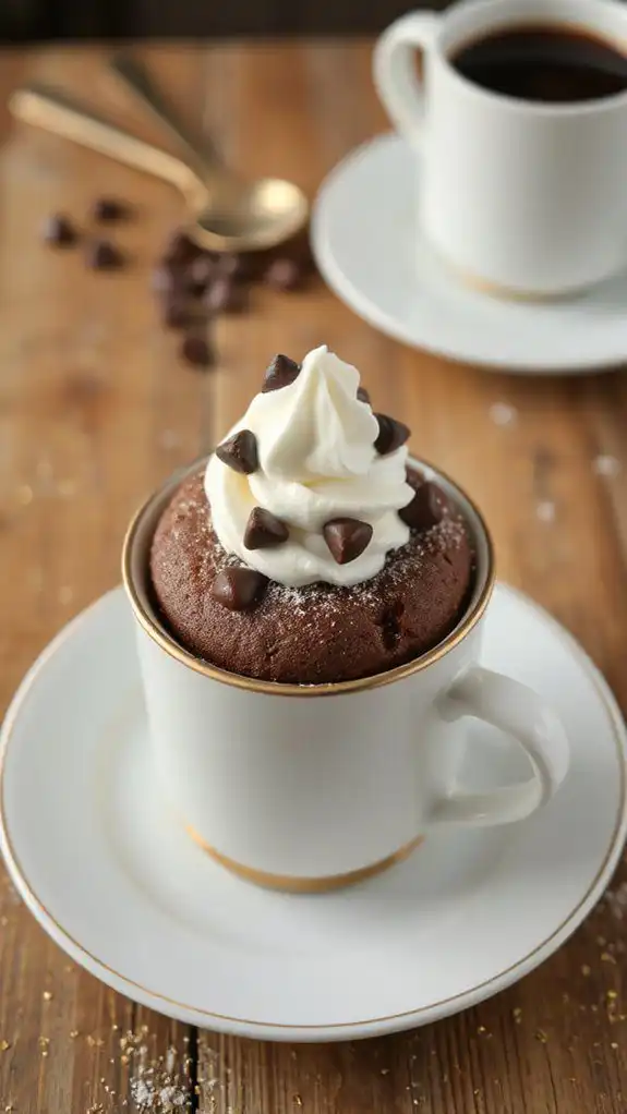 quick chocolate coffee dessert