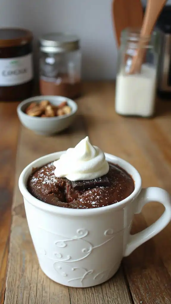 quick chocolate mug cake