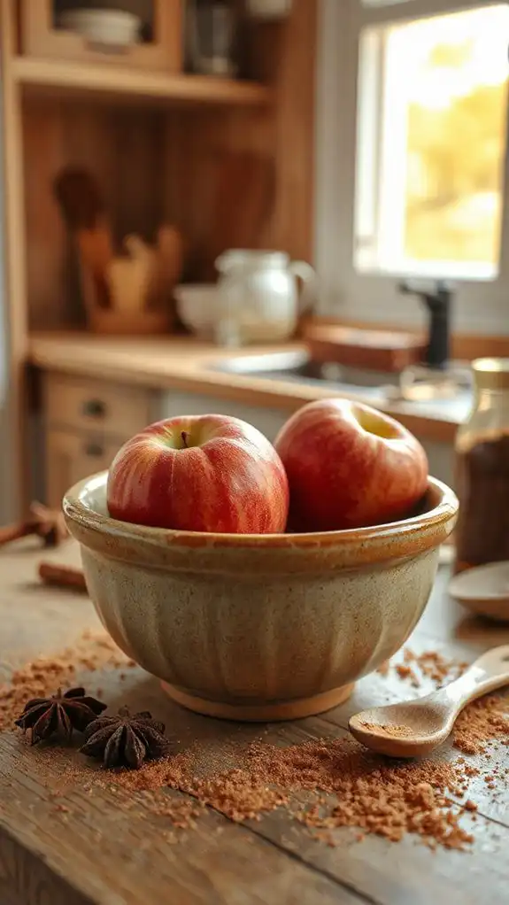 quick cinnamon apple dessert