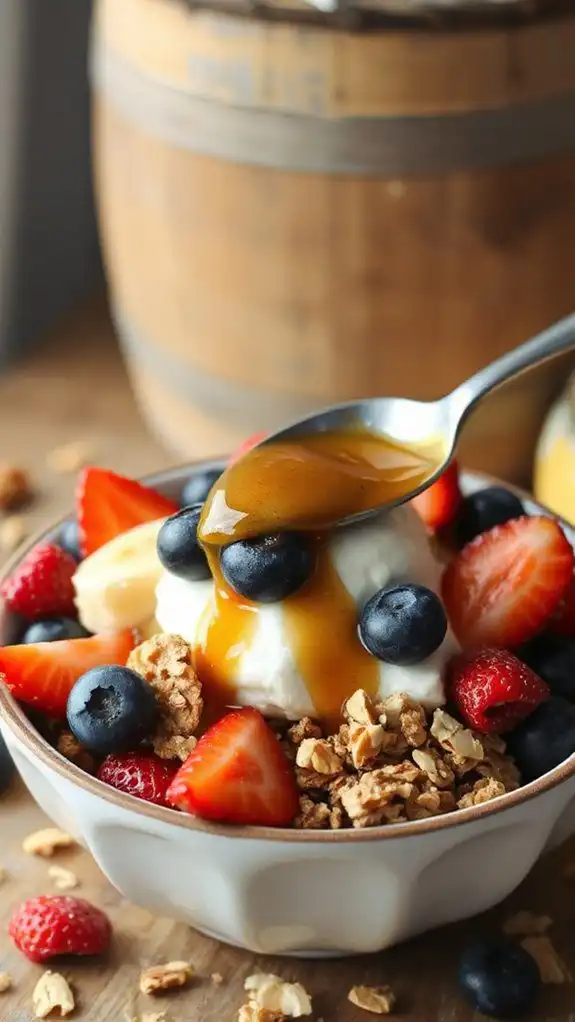 quick fruit yogurt dessert