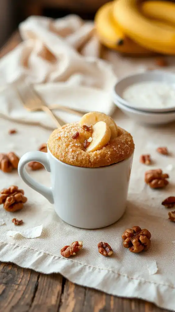 quick microwave banana cake quick microwave banana cake
