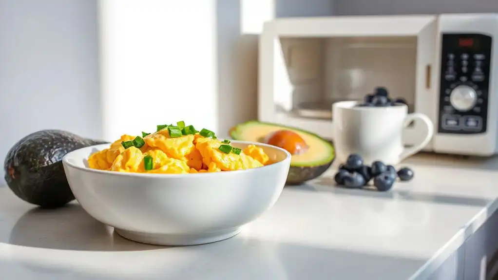 quick microwave breakfast ideas