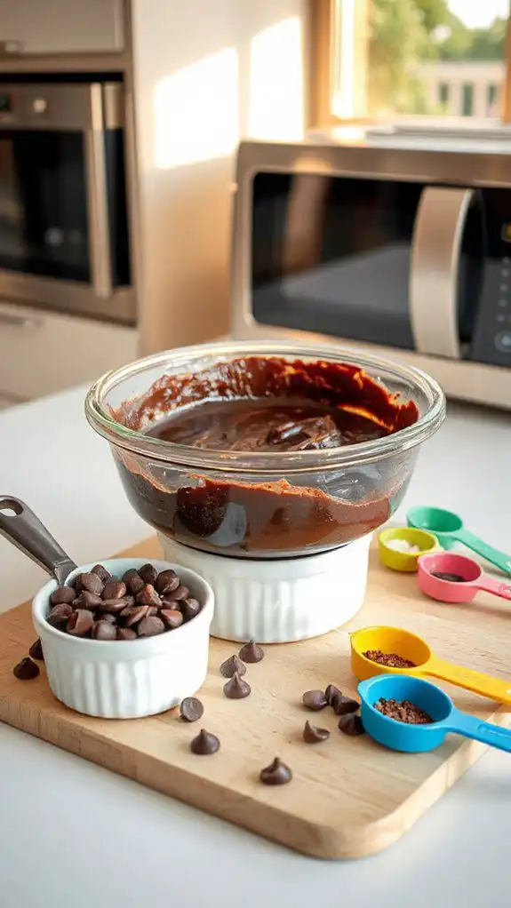 quick microwave brownie recipe