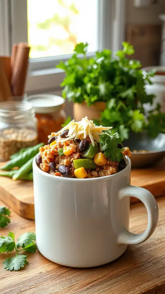 quick microwave burrito recipe