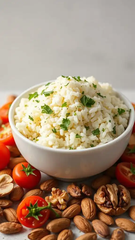 quick microwave cauliflower dish