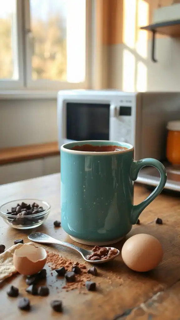 quick microwave chocolate cake