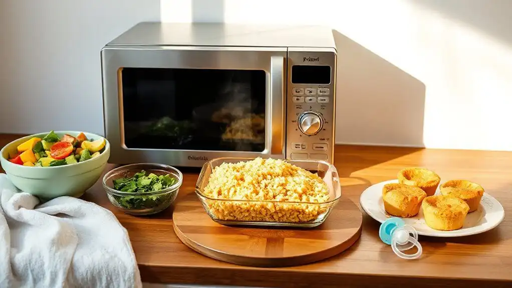 quick microwave meals for parents