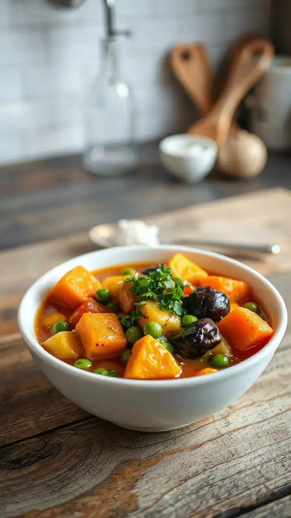 quick microwave vegetable stew