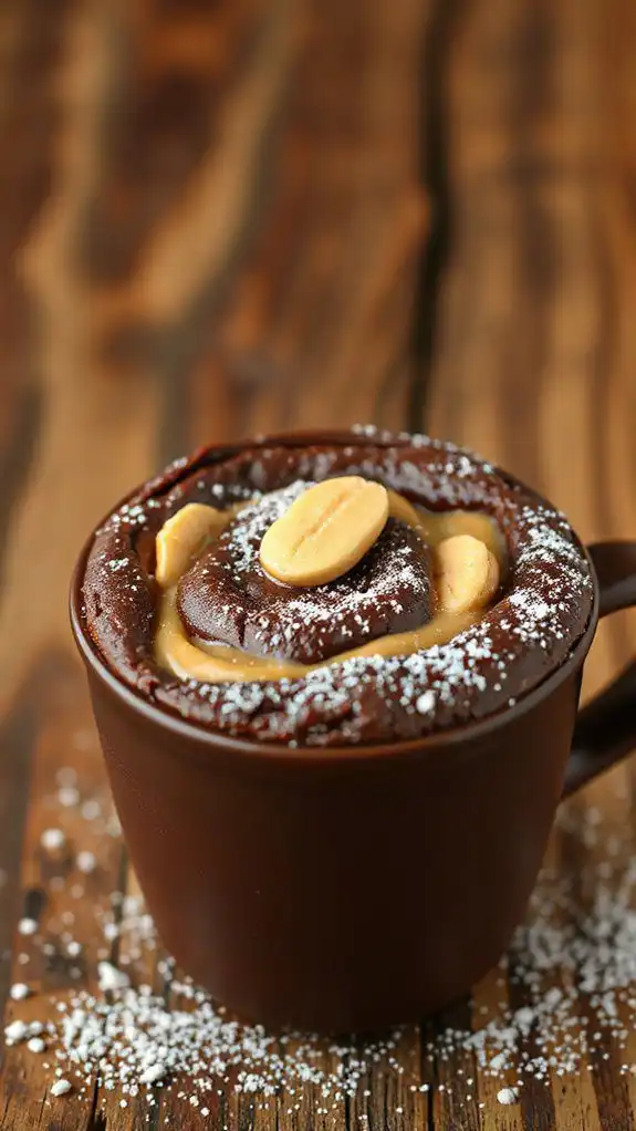 quick mug brownie recipe