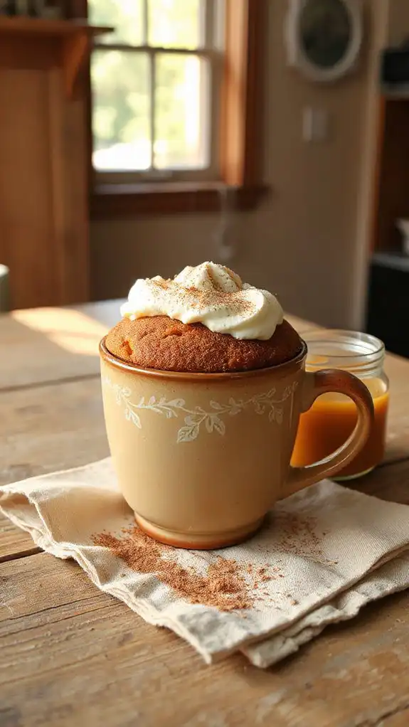 quick pumpkin spice dessert